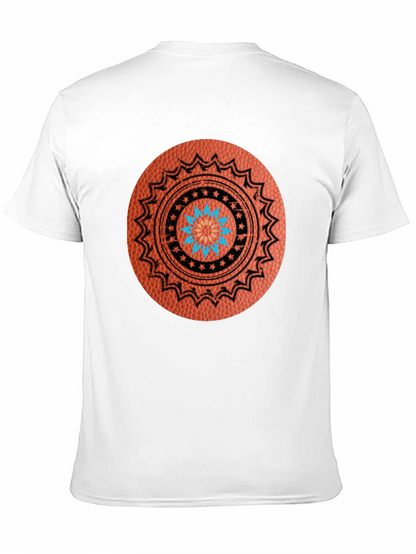 Basketball Mandala Graphic T-Shirt
