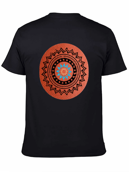 Basketball Mandala Graphic T-Shirt