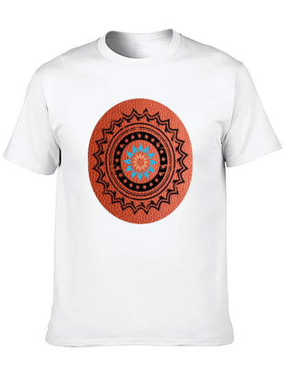 Basketball Mandala Graphic T-Shirt