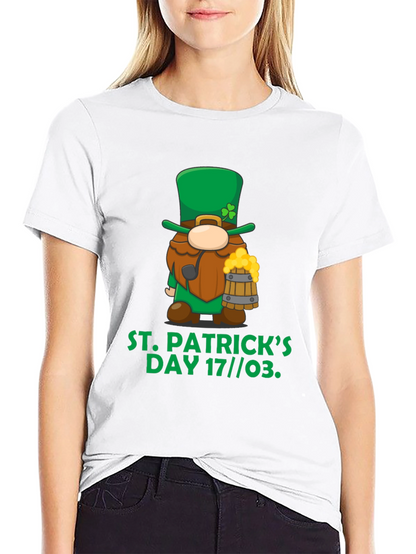 St. Patricks Day Gnome Graphic Tee