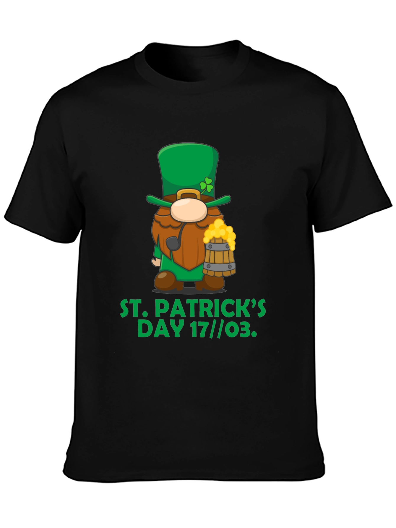 St. Patricks Day Gnome Graphic Tee