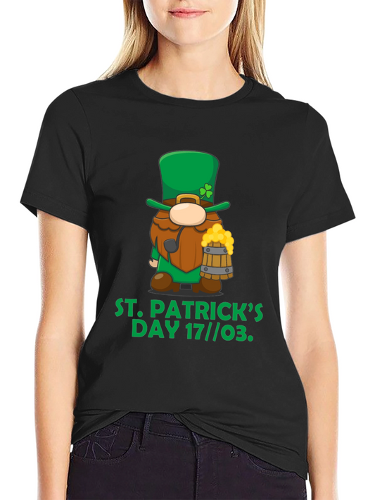 St. Patricks Day Gnome Graphic Tee