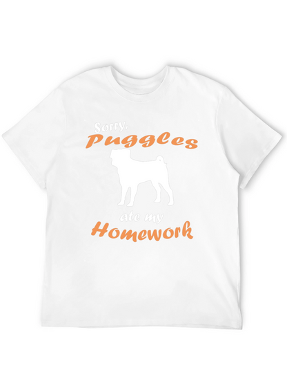 Sorry Puggles Ate My Homework T-Shirt