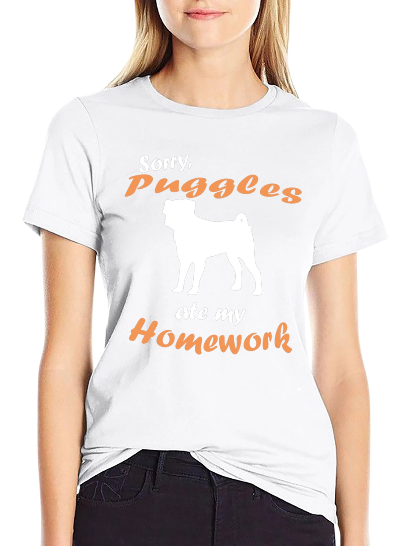 Sorry Puggles Ate My Homework T-Shirt