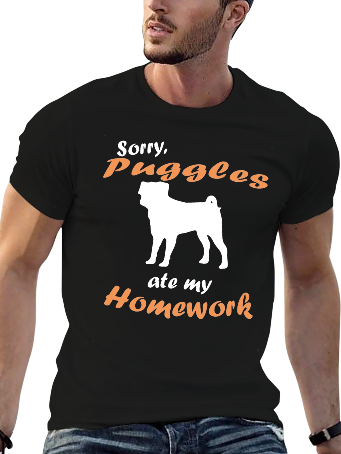 Sorry Puggles Ate My Homework T-Shirt