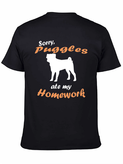 Sorry Puggles Ate My Homework T-Shirt
