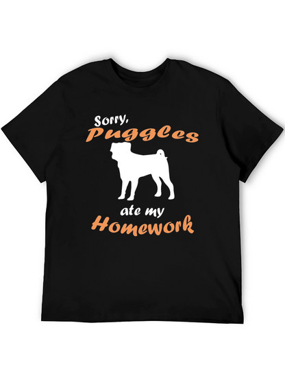 Sorry Puggles Ate My Homework T-Shirt