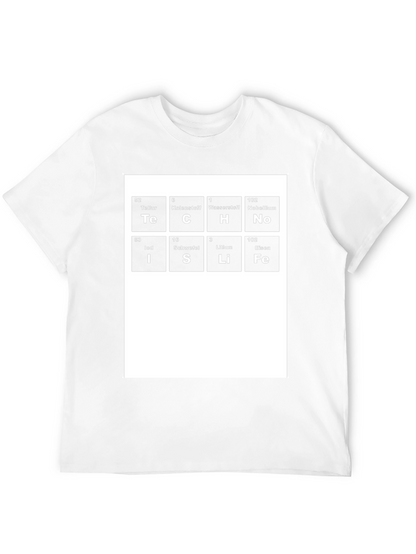 Tech Science T-Shirt Periodic Table Elements Funny Geek Tee
