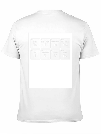 Tech Science T-Shirt Periodic Table Elements Funny Geek Tee