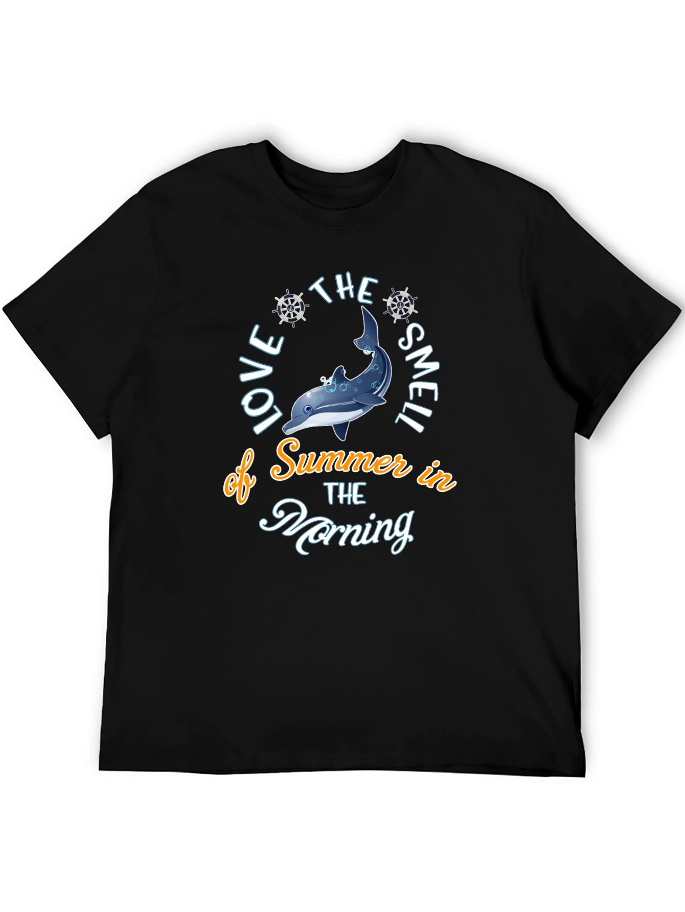Summer Dolphin Graphic T-Shirt