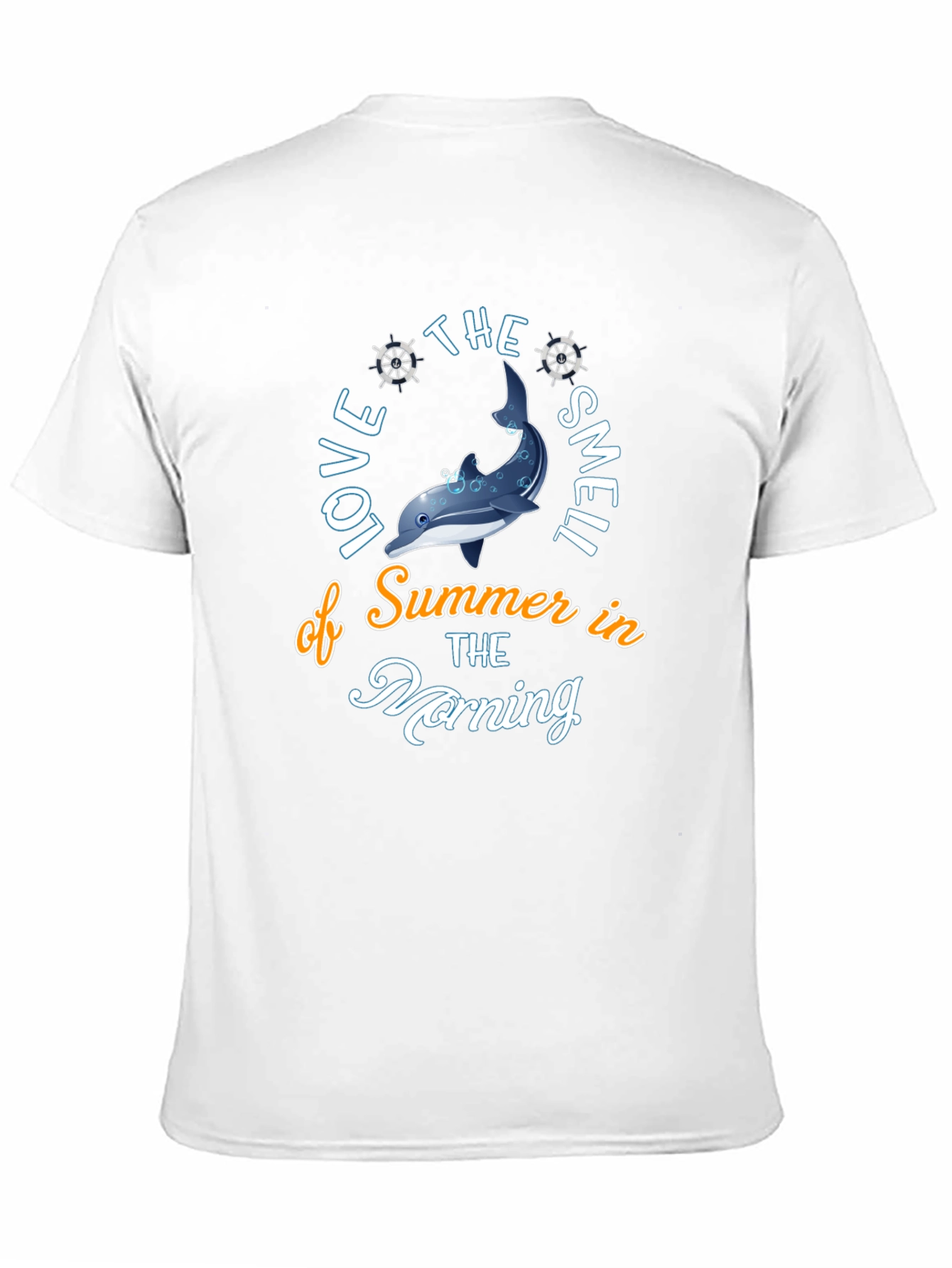 Summer Dolphin Graphic T-Shirt