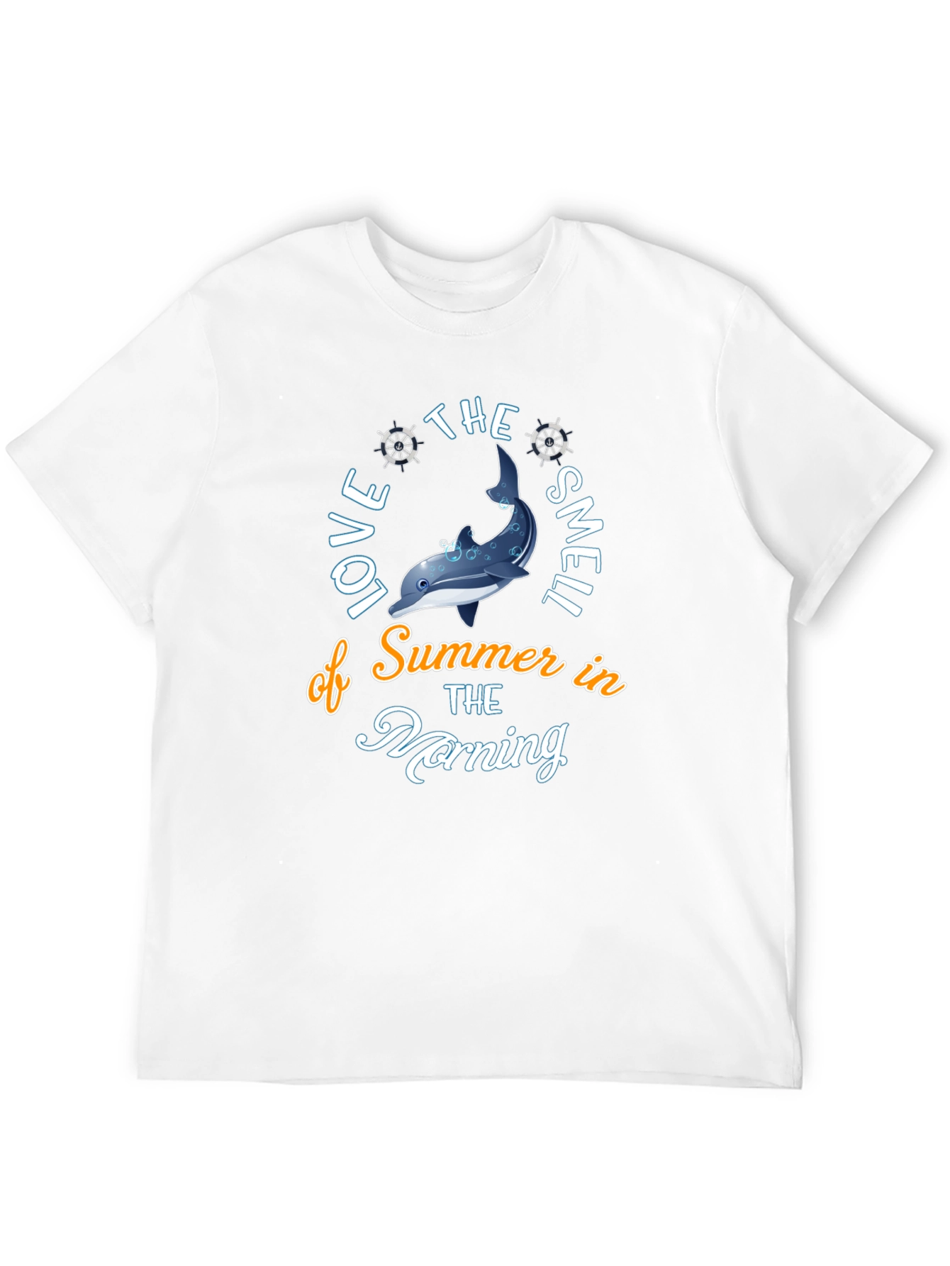 Summer Dolphin Graphic T-Shirt