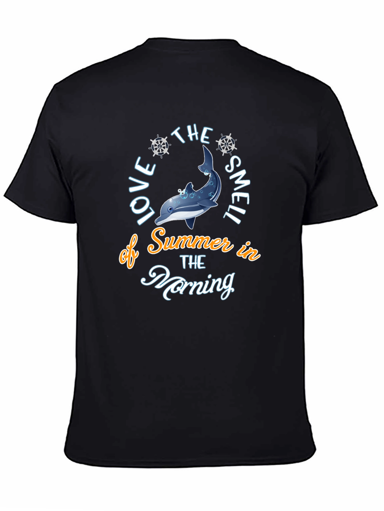 Summer Dolphin Graphic T-Shirt