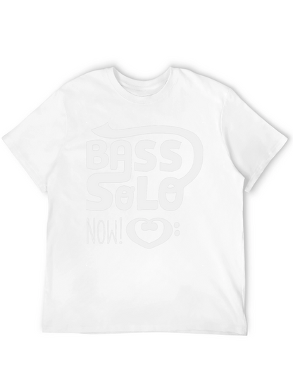 Bass Solo Now! Graphic Black T-Shirt