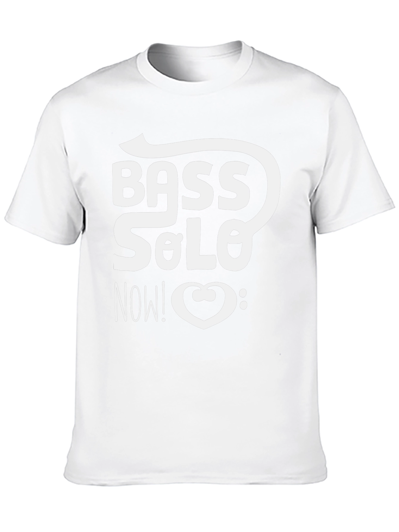 Bass Solo Now! Graphic Black T-Shirt