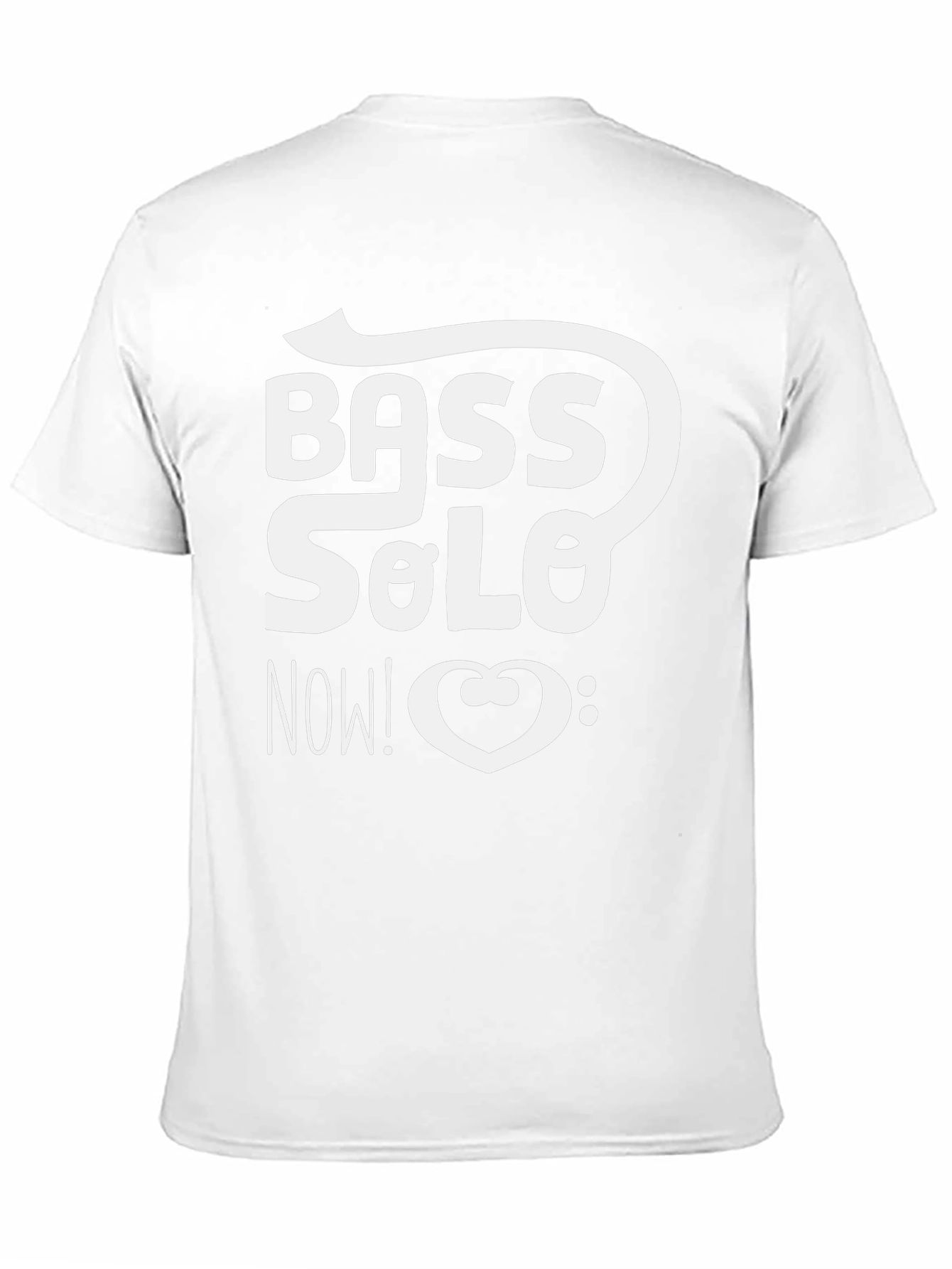 Bass Solo Now! Graphic Black T-Shirt