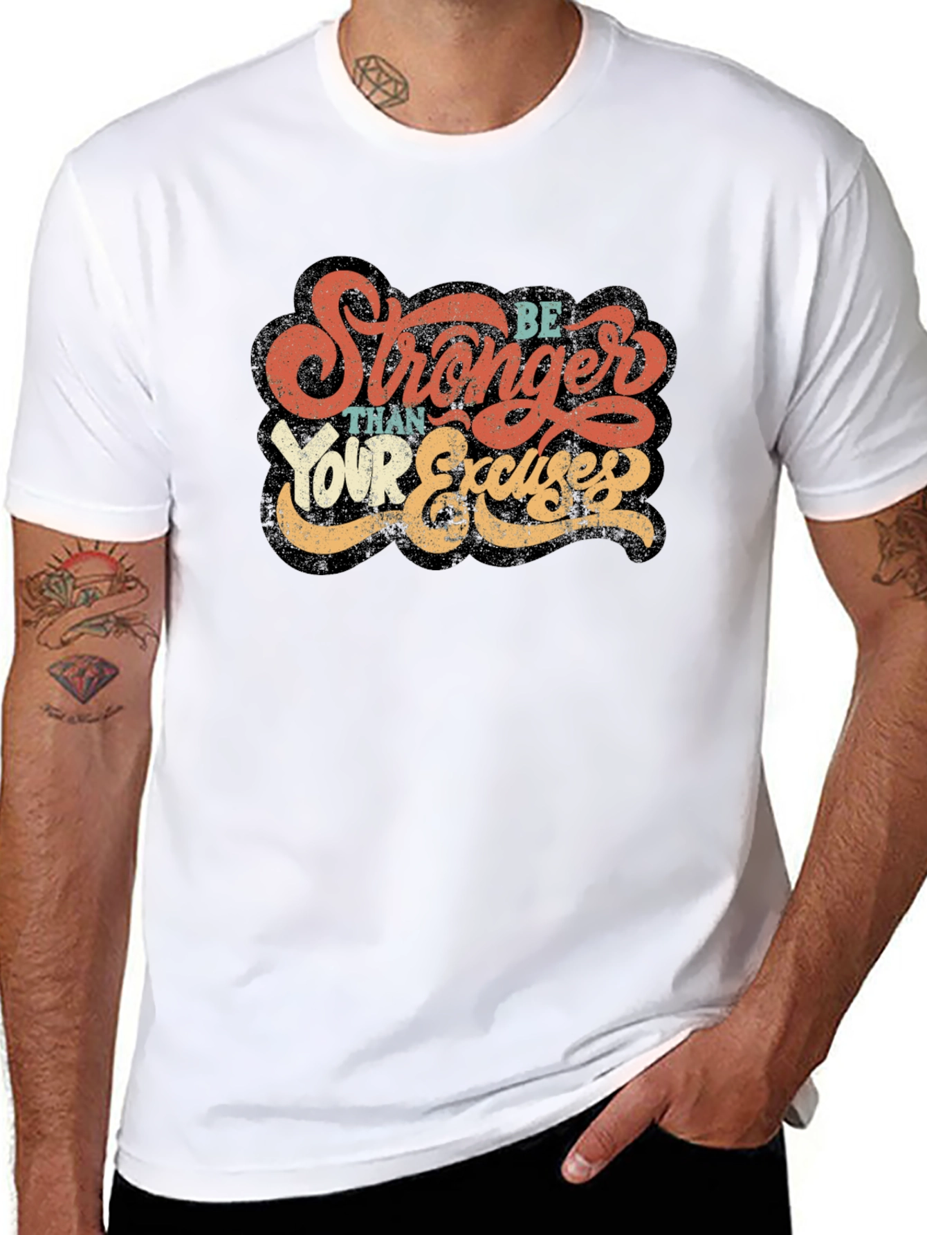 Be Stronger Than Your Excuses Graphic Tee