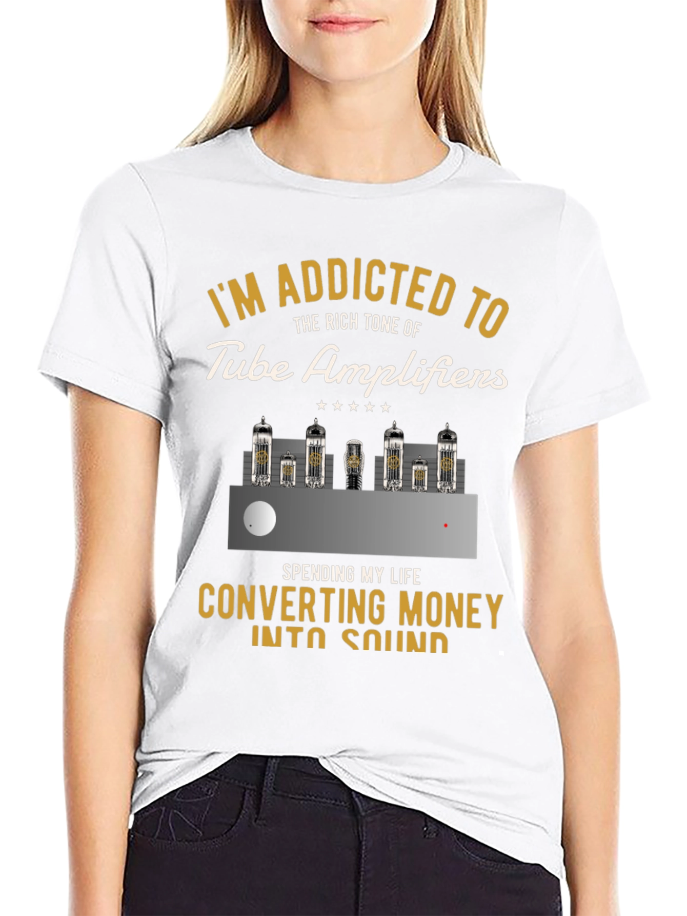 Tube Amplifier Addict T-Shirt