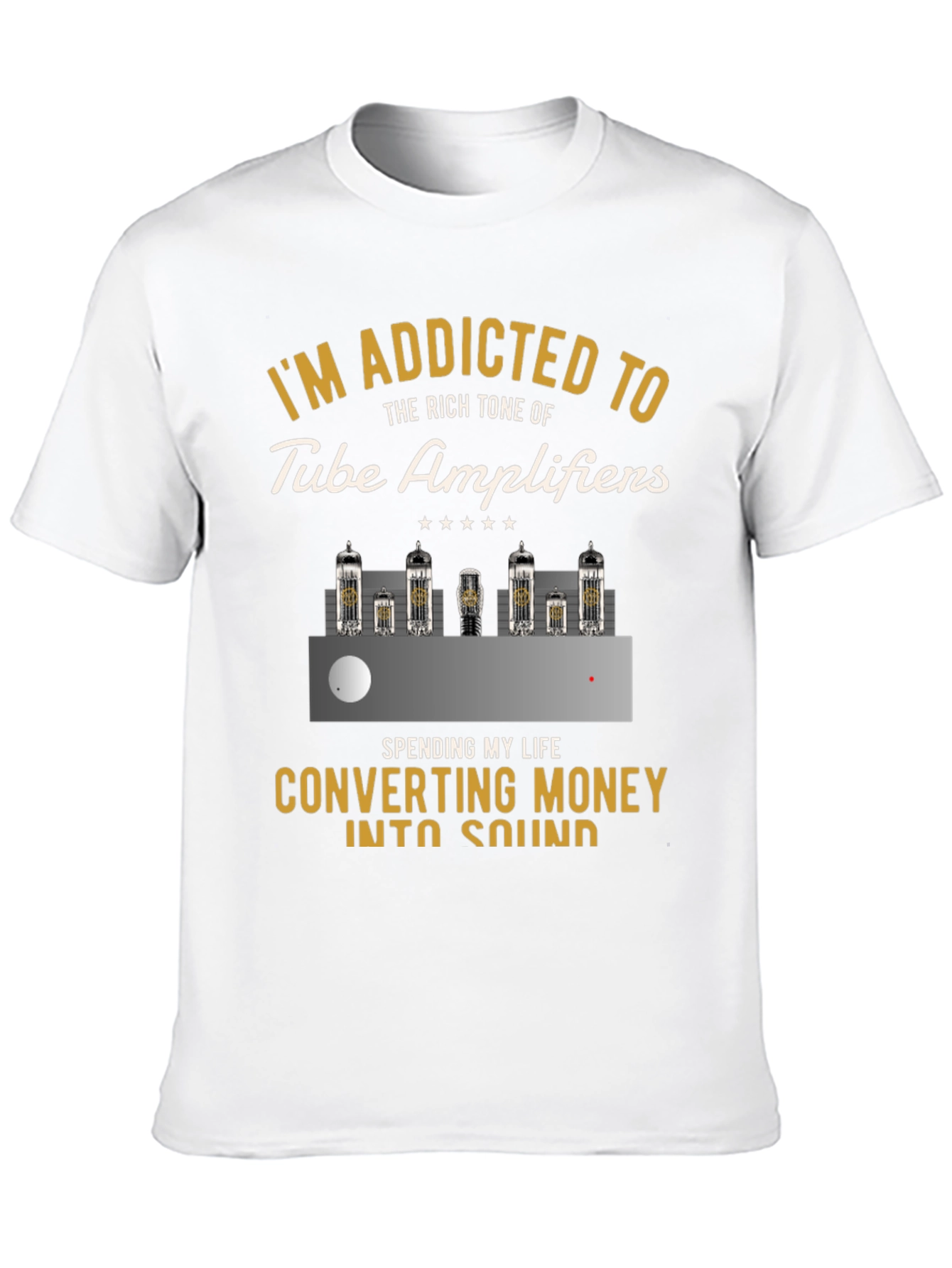 Tube Amplifier Addict T-Shirt