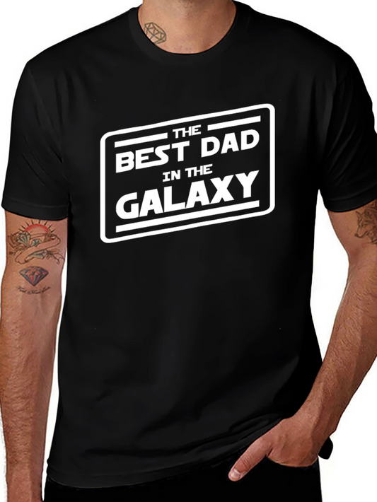 Best Dad in the Galaxy T-Shirt