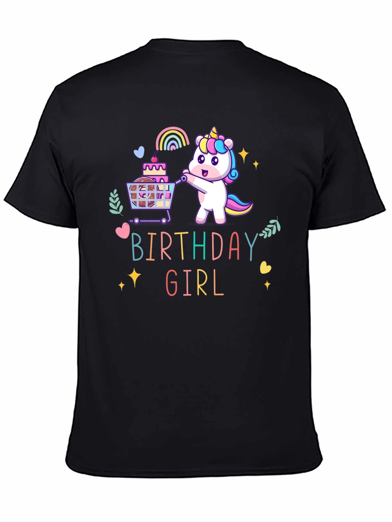 Birthday Girl Unicorn T-Shirt