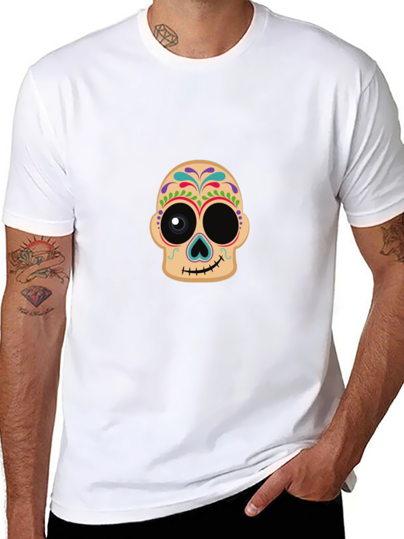 Sugar Skull Black T-Shirt