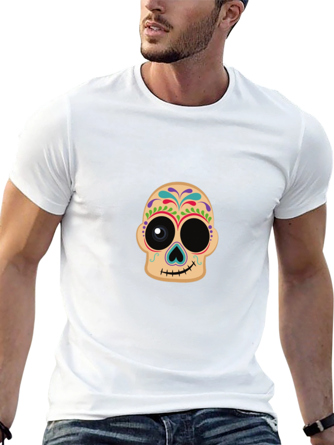 Sugar Skull Black T-Shirt