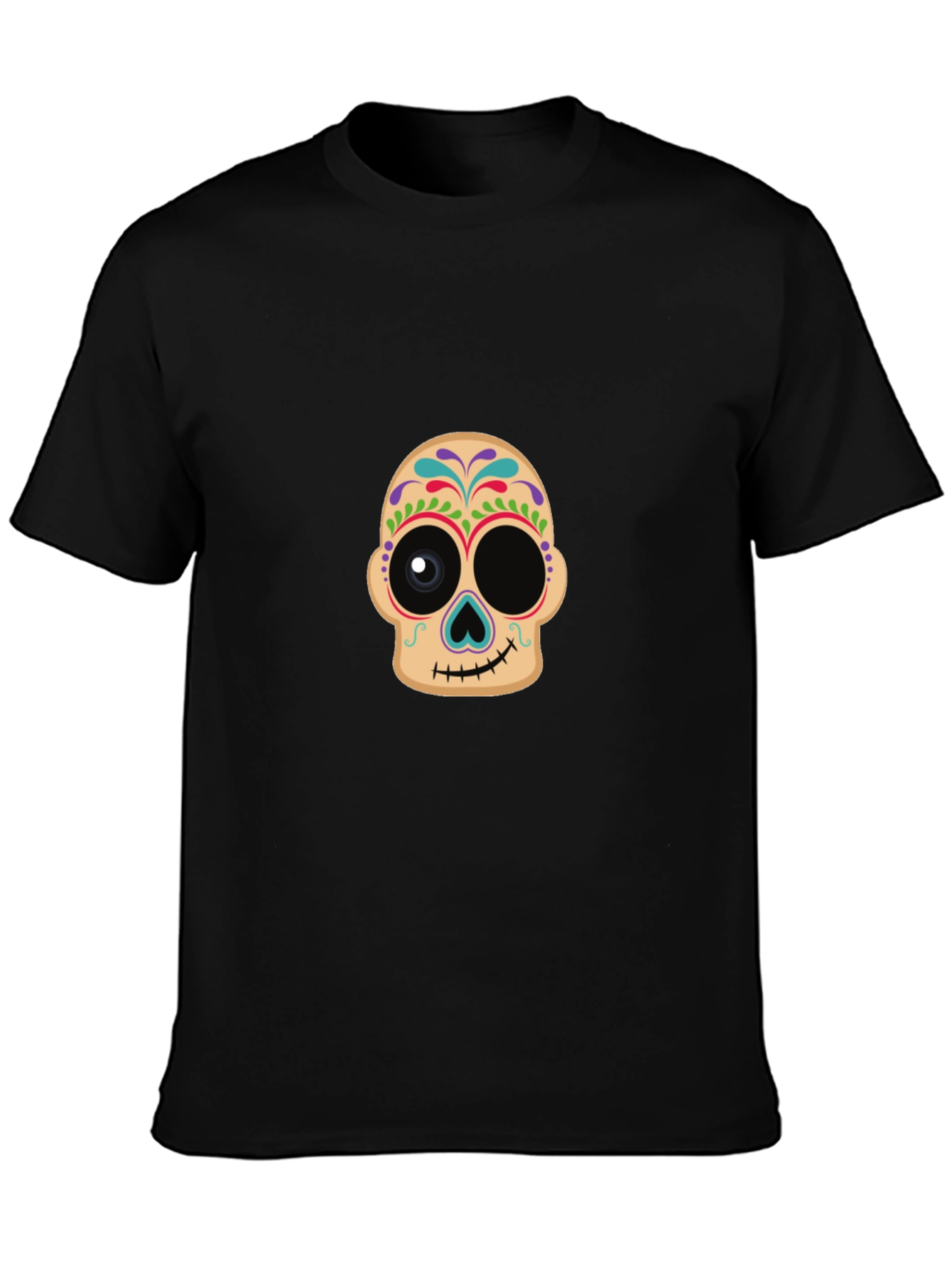 Sugar Skull Black T-Shirt