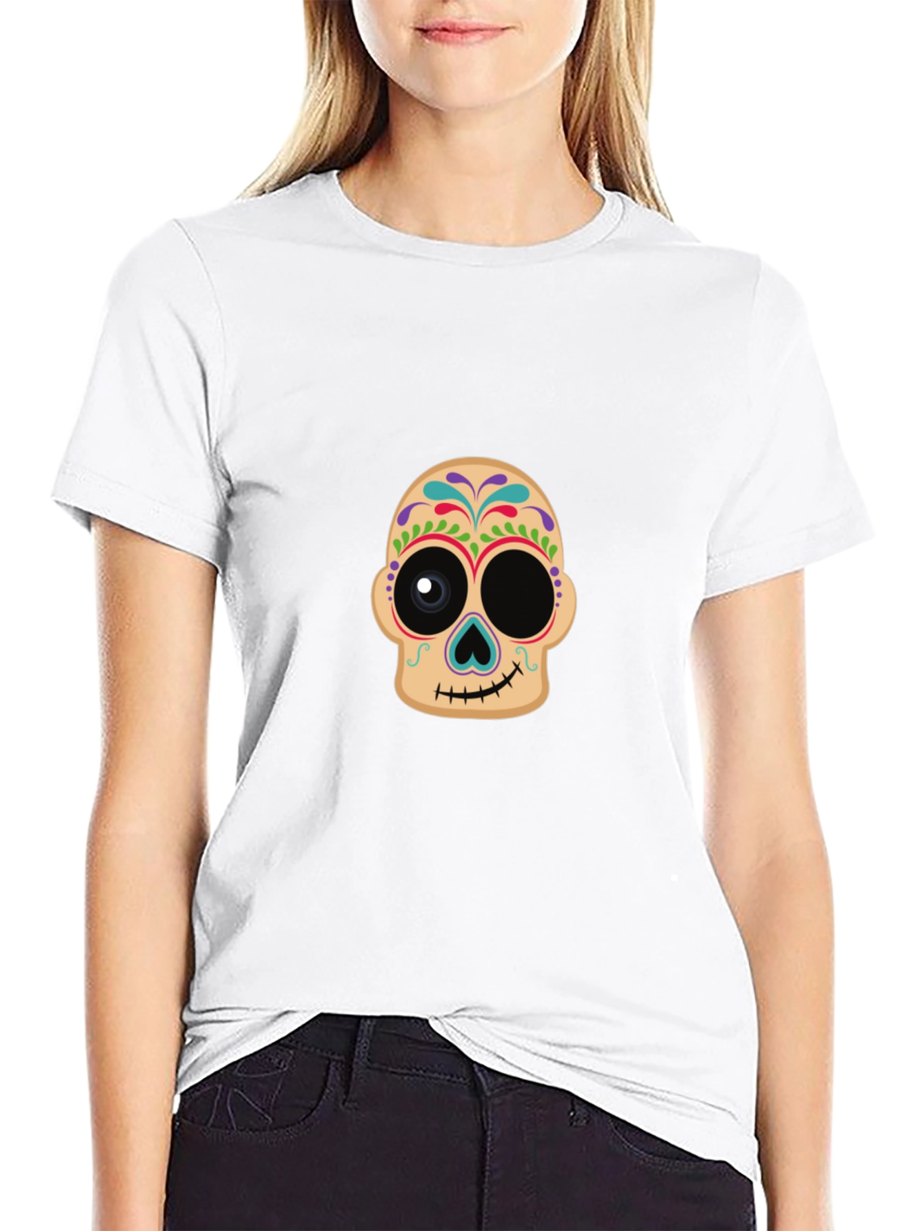 Sugar Skull Black T-Shirt