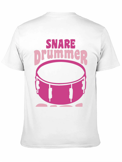 Snare Drummer Graphic T-Shirt - Music Lover Tee