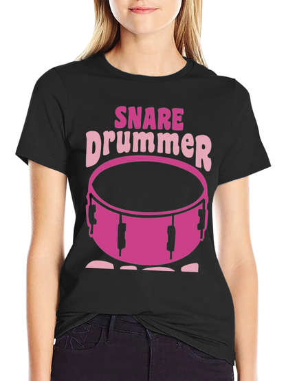 Snare Drummer Graphic T-Shirt - Music Lover Tee