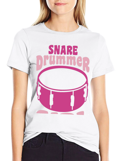 Snare Drummer Graphic T-Shirt - Music Lover Tee