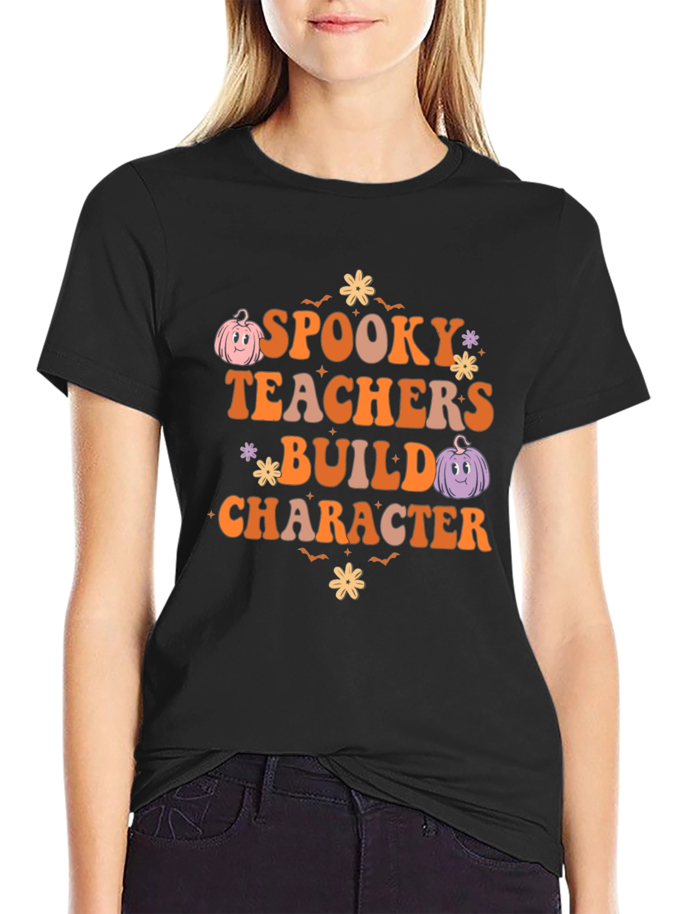 Spooky Teacher Halloween Graphic Tee