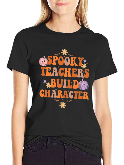 Spooky Teacher Halloween Graphic Tee