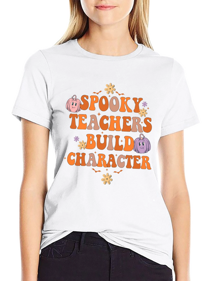 Spooky Teacher Halloween Graphic Tee