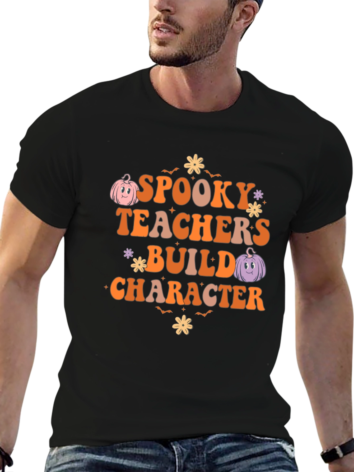 Spooky Teacher Halloween Graphic Tee