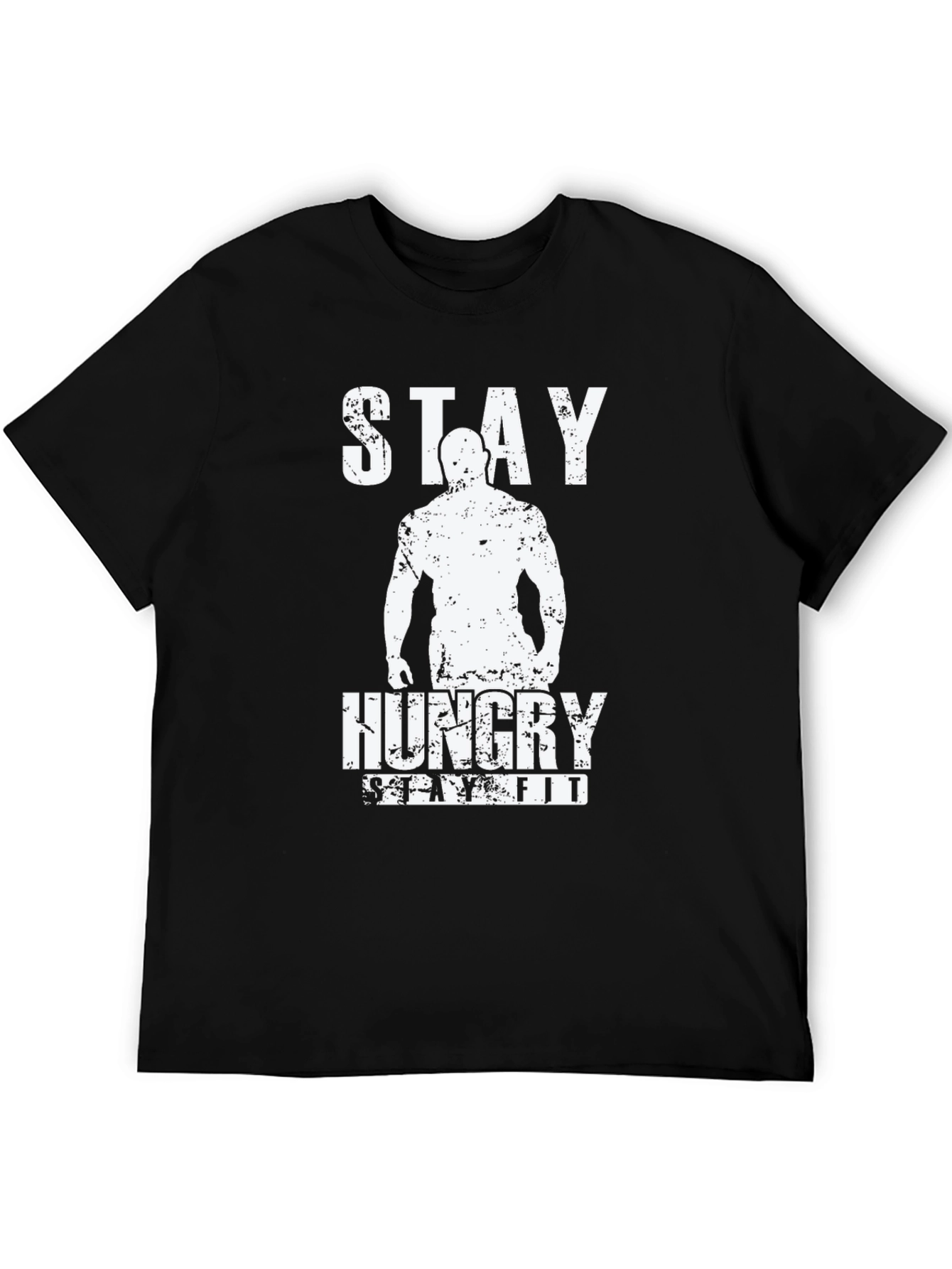 Stay Hungry Black T-Shirt