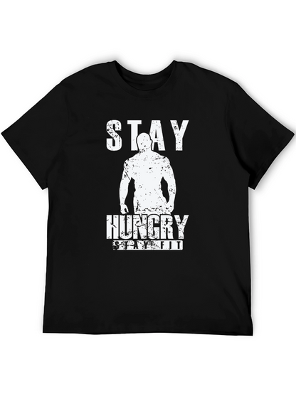 Stay Hungry Black T-Shirt
