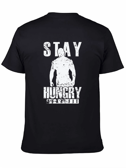 Stay Hungry Black T-Shirt