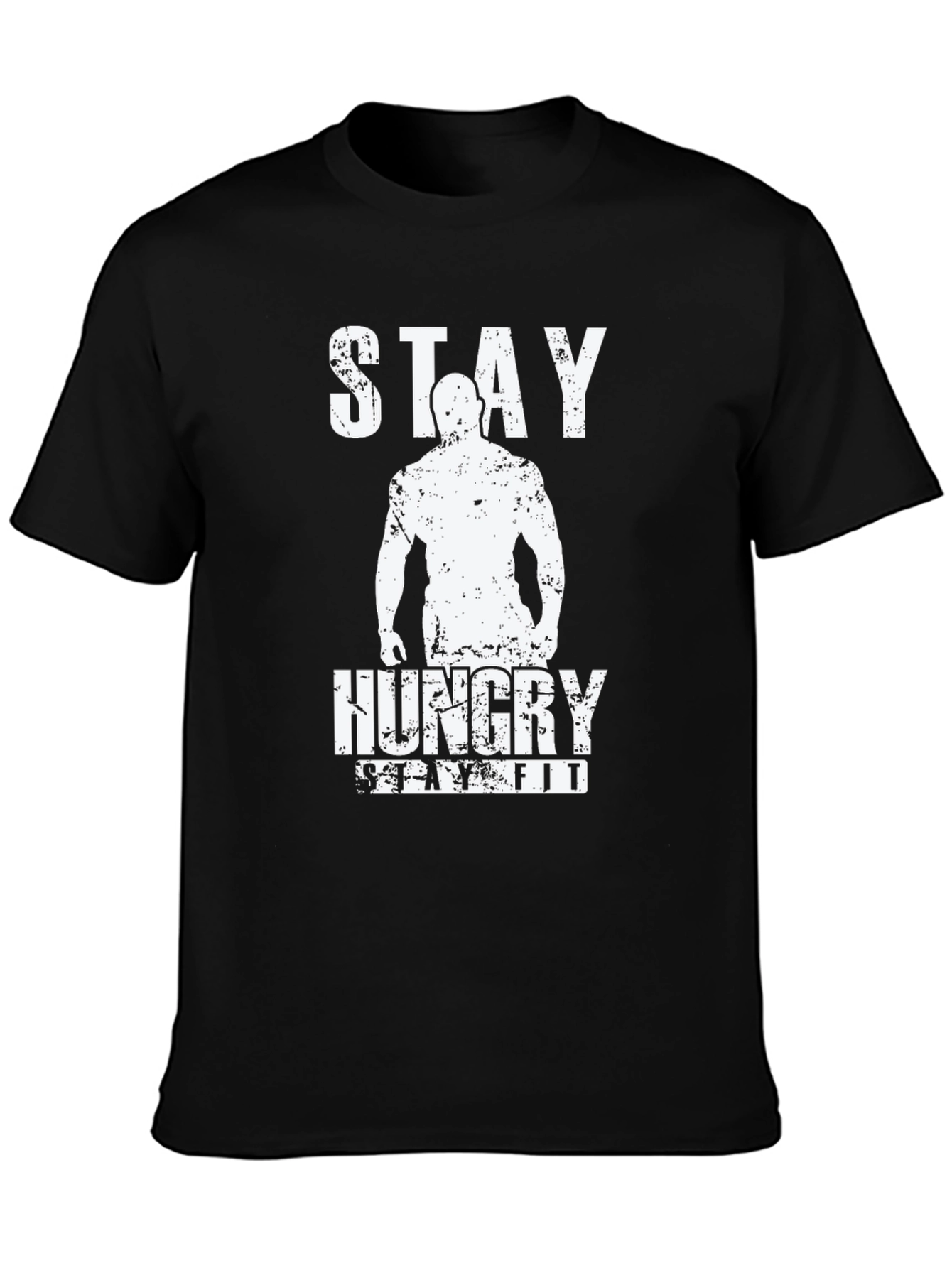 Stay Hungry Black T-Shirt