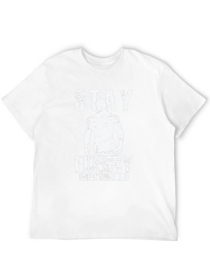 Stay Hungry Black T-Shirt