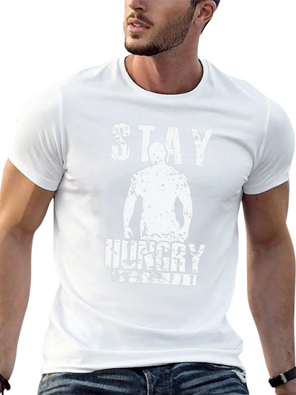 Stay Hungry Black T-Shirt