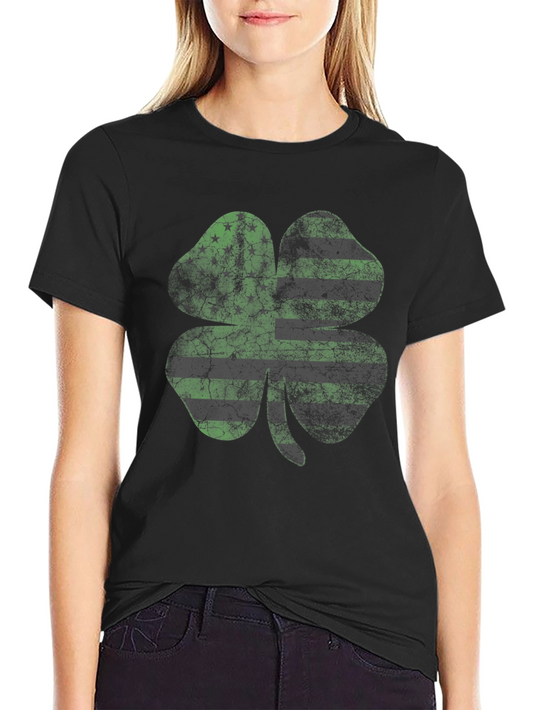 St. Patricks Day Clover T-Shirt
