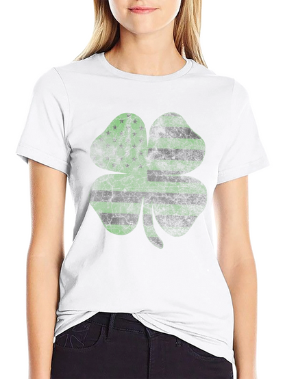 St. Patricks Day Clover T-Shirt