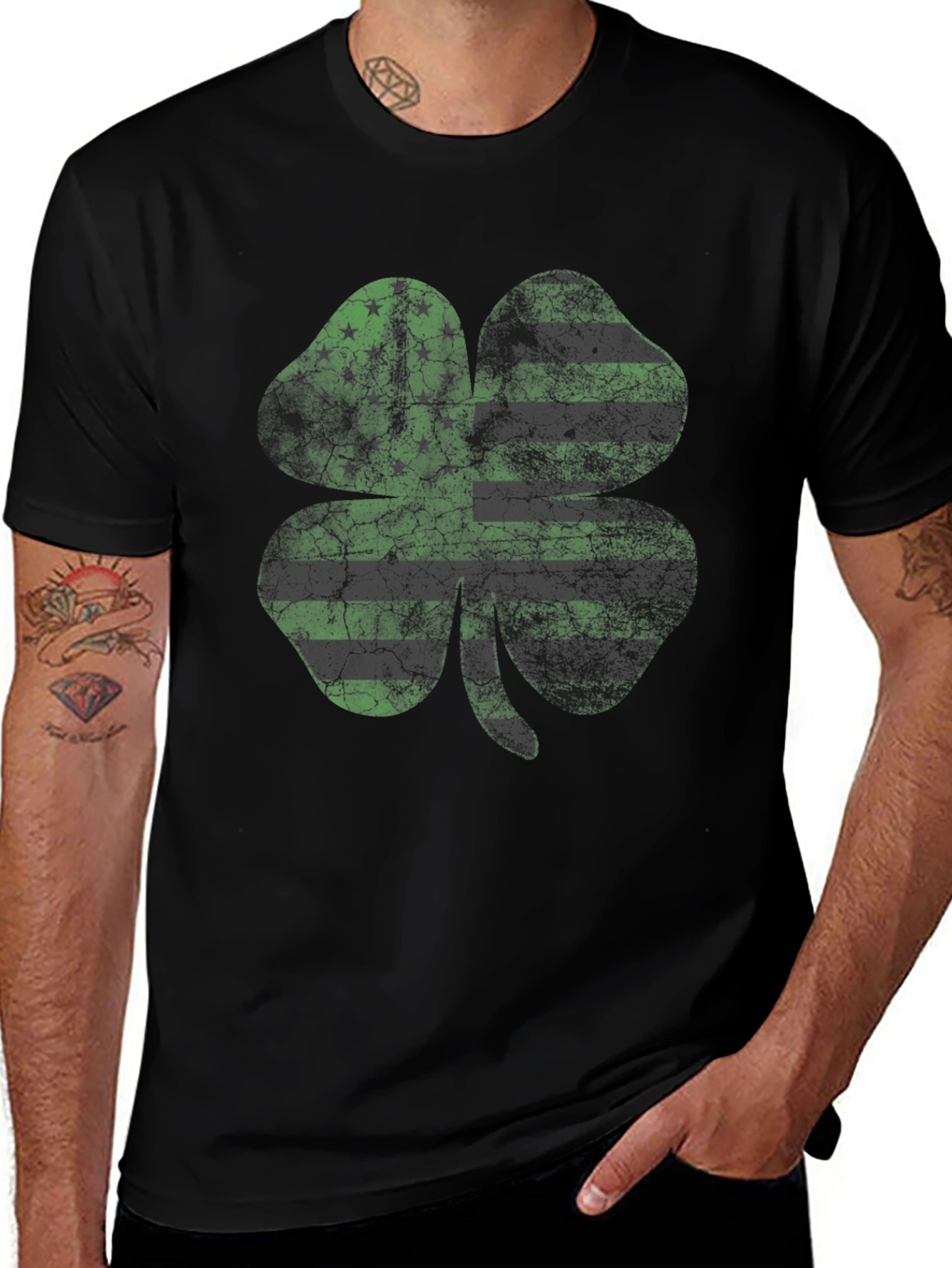 St. Patricks Day Clover T-Shirt
