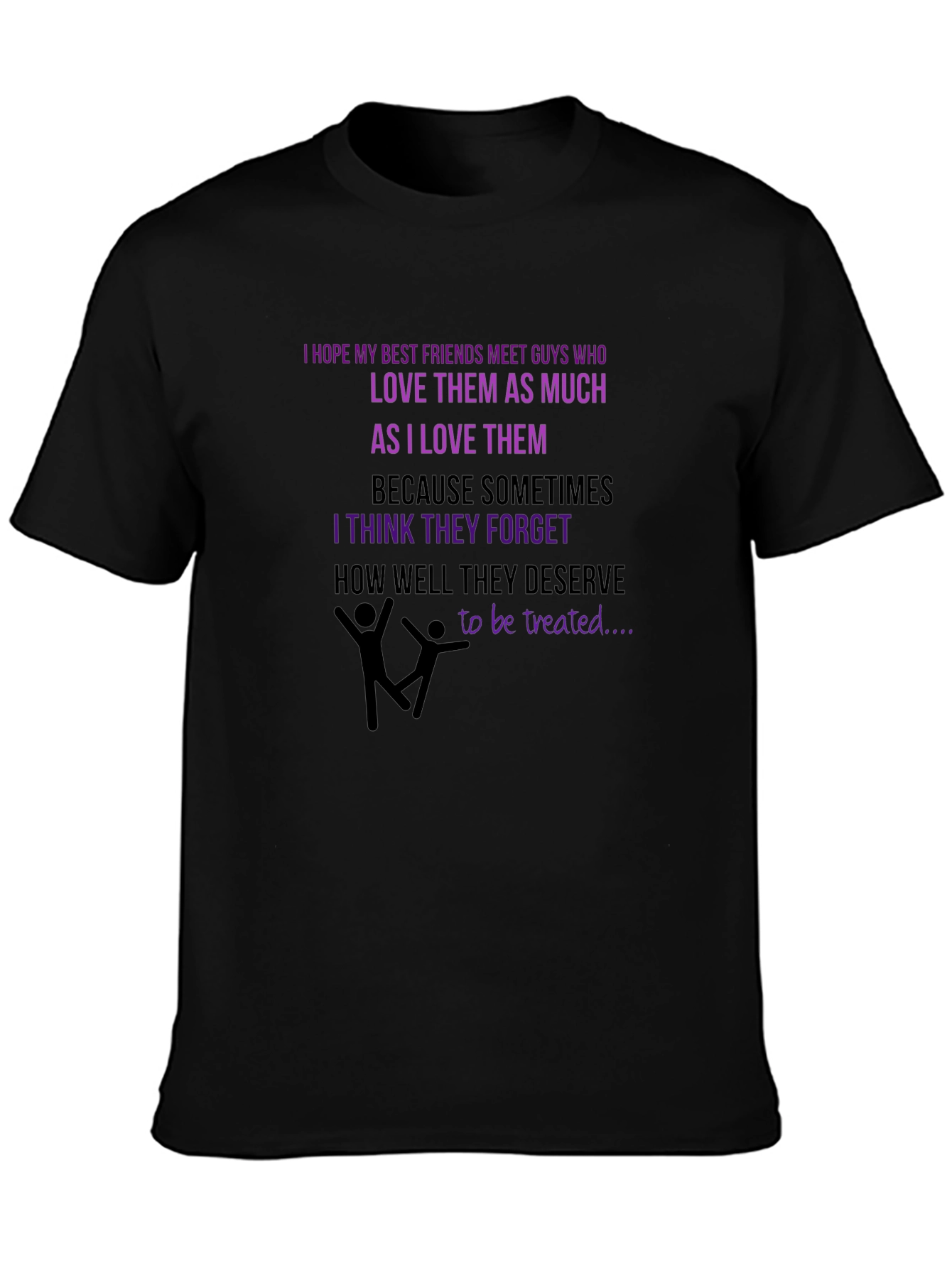 Best Friends Graphic Tee - Comfortable & Stylish