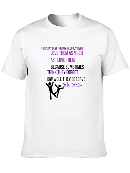 Best Friends Graphic Tee - Comfortable & Stylish