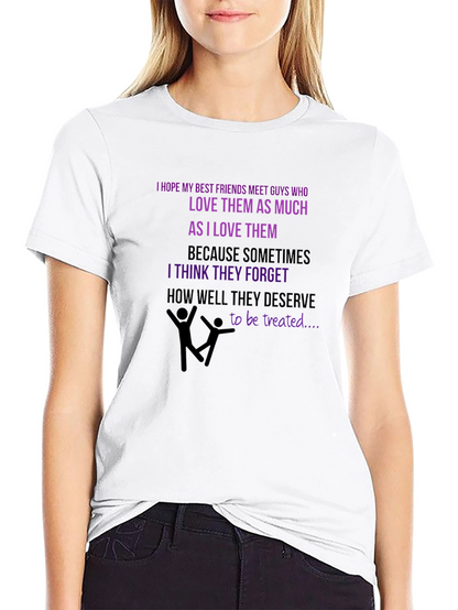 Best Friends Graphic Tee - Comfortable & Stylish