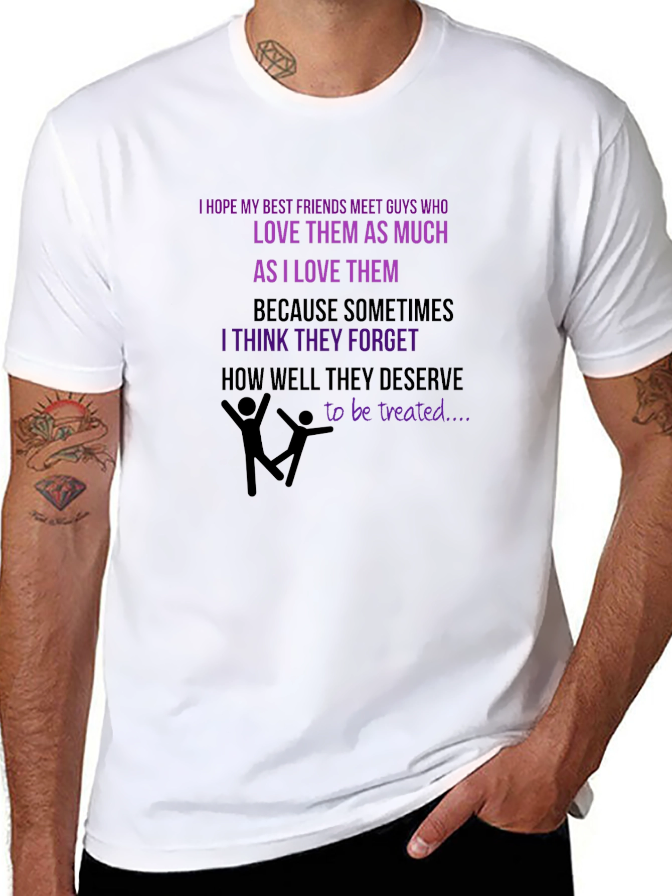 Best Friends Graphic Tee - Comfortable & Stylish