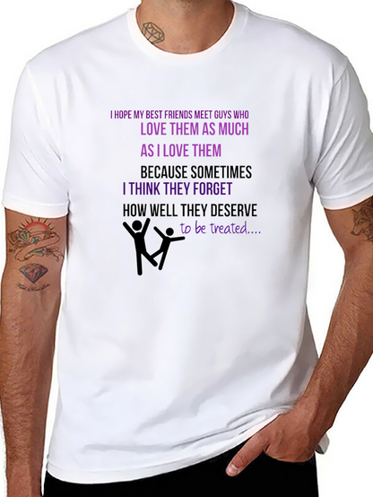 Best Friends Graphic Tee - Comfortable & Stylish